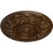 Ekena Millwork Whitman Ceiling Medallion (For Canopies up to 3 3/4"), 13"OD x 1 3/8"P, Root Beer Crackle CM13WHRBC - alternate 2